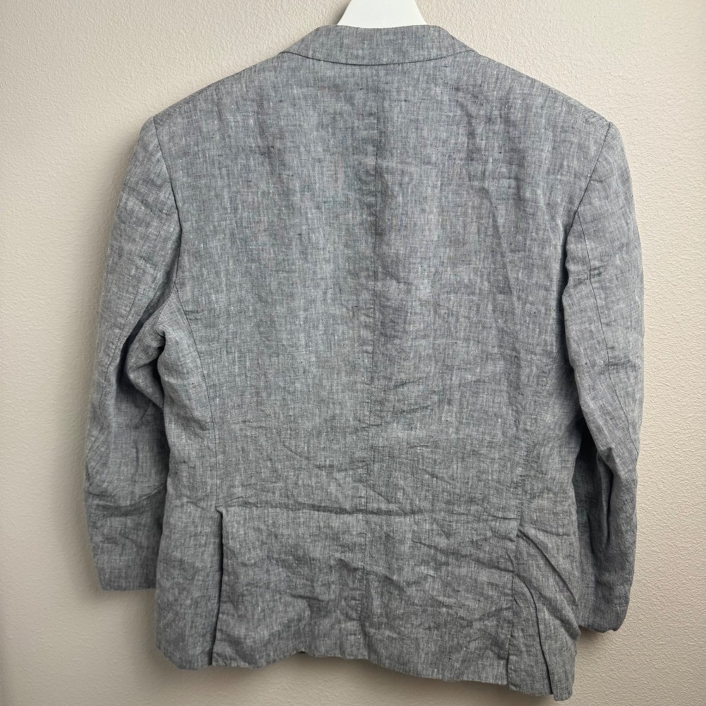 Suitsupply Washington Int. Suit 42S Slim Gray Tollegno 1900 Ice Linen 2-Piece - Picture 5 of 11
